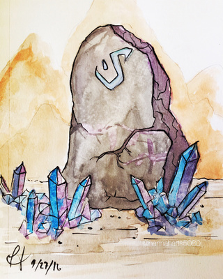 320x400 I Did A Quick Little Doodle Of A World Of Warcraft Meeting Stone