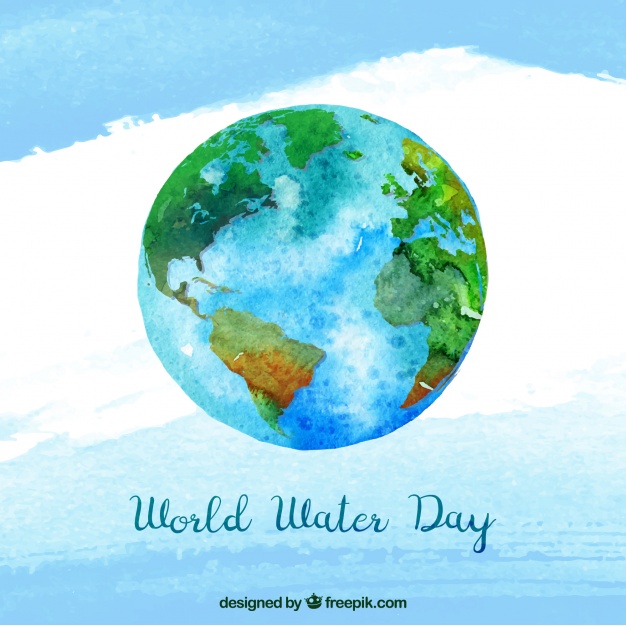 626x626 Water World Watercolor Background Vector Free Download