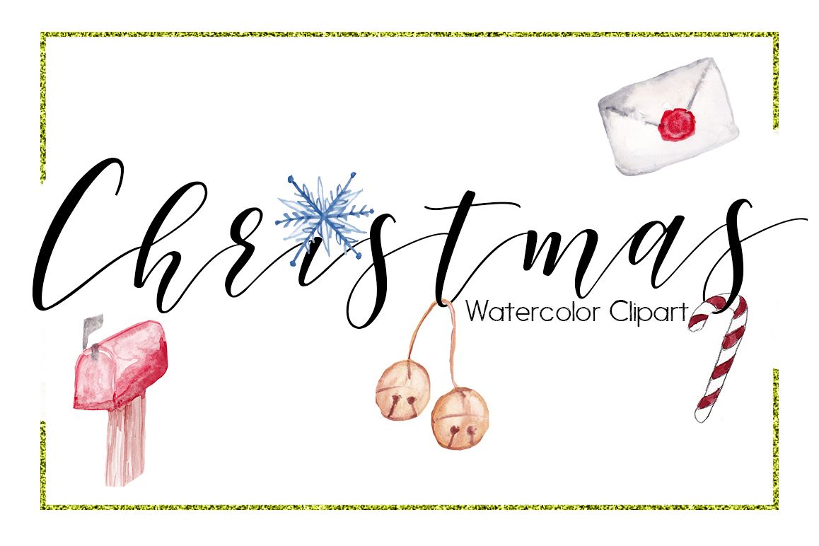 1158x772 Holiday Clipart Christmas Clipart Object Clipart Watercolor