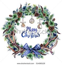 236x246 51 Best Watercolor Christmas Clip Art Images Xmas