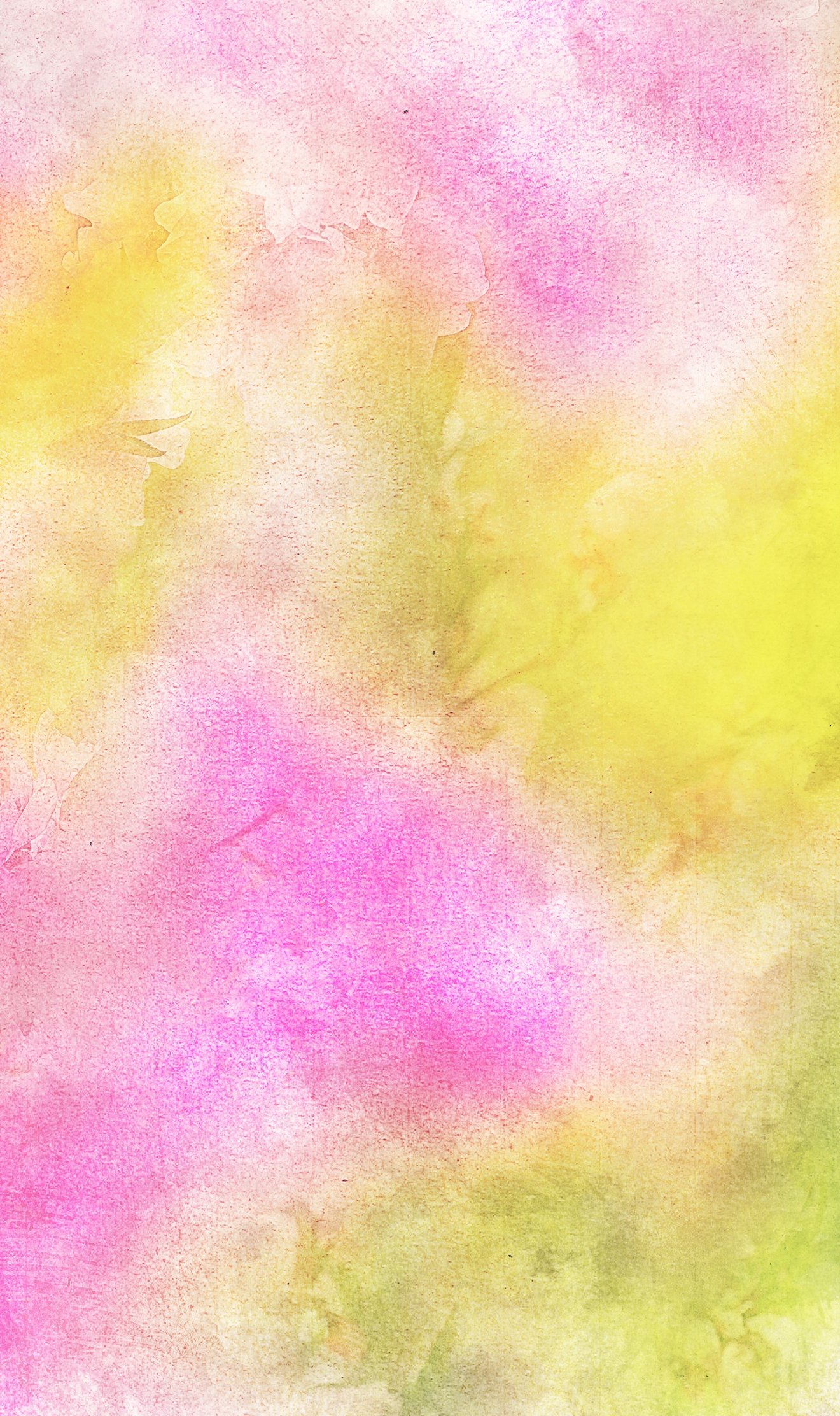 1320x2224 Download Yellow Purple Watercolor Texture Background Wallpaper