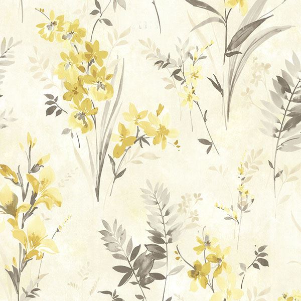 600x600 2605 21629 Yellow Watercolor Floral