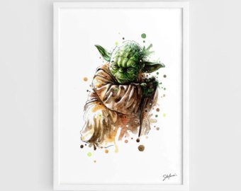 340x270 Yoda Art Etsy