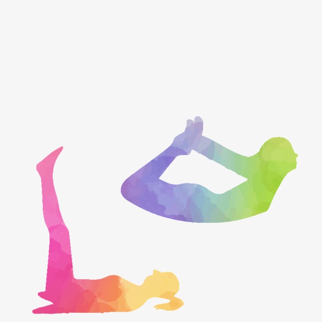 650x650 Lying Yoga, Yoga, Watercolor Yoga Silhouette, Yoga Poses Png And