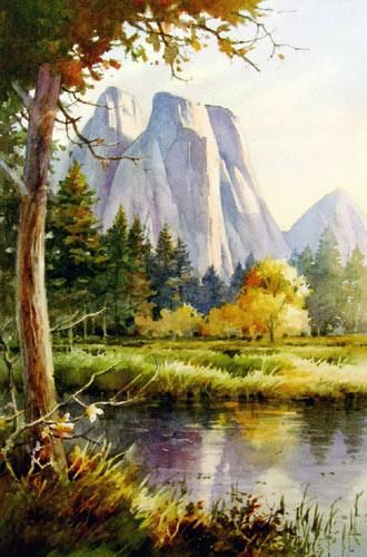 330x500 Granite Towers Yosemite Art