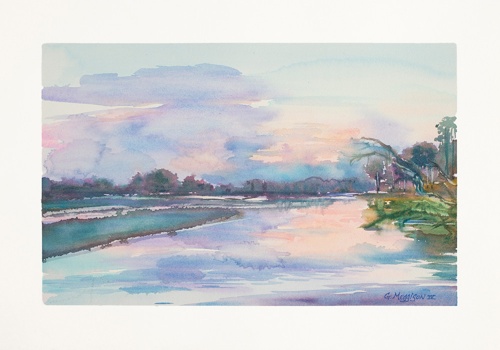 1000x700 On Now And Zen Watercolor Landscapes Gordon Meggison Iv