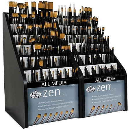 450x450 Zen Watercolor Short Handle Brush Round 6