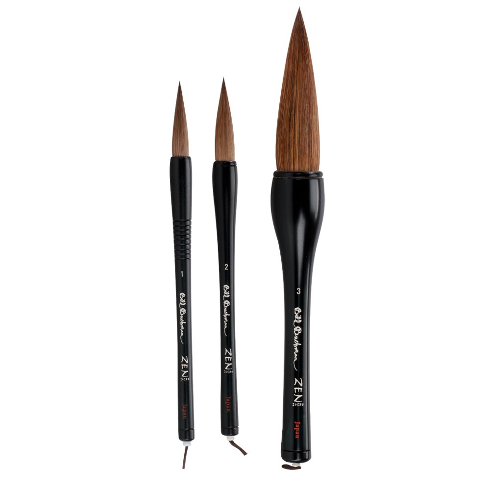 1000x1000 Bill Buchman Japanese Zen Brushes
